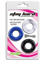 3’lü Silikon Penis Halkası Seti | Elastik & Konforlu Erektil Destek