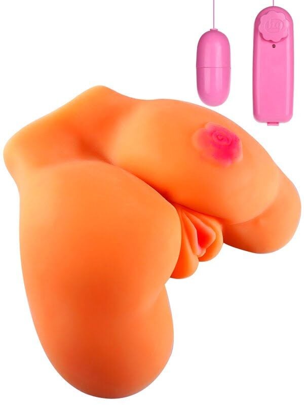 Titreşimli Çift Girişli Masturbator “Melez” | Çift Fonksiyon & Yoğun His
