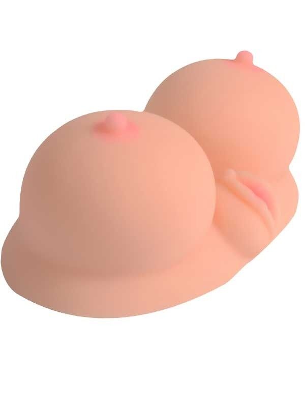 Göğüs & Vajina Masturbator | Çift Fonksiyonlu & Realistik Doku