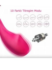 Telefon Kontrollü Yumurta Vibratör | 10 Modlu, Uygulama Kontrollü, Sessiz ve Esnek