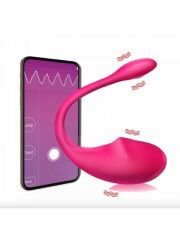 Telefon Kontrollü Yumurta Vibratör | 10 Modlu, Uygulama Kontrollü, Sessiz ve Esnek