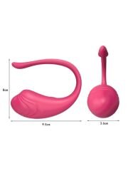 Telefon Kontrollü Yumurta Vibratör | 10 Modlu, Uygulama Kontrollü, Sessiz ve Esnek