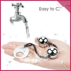 Pompoarizm Metal İkili Top – Anal & Vajinal Egzersiz | 724Haz