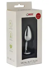 Çelik Anal Plug (Small) – Başlangıç Seviyesi Metal Anal Oyuncak