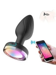 Yxcydr Telefon Kontrollü Titreşimli Anal Plug | Uygulama Kontrollü & Su Geçirmez