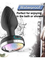 Yxcydr Telefon Kontrollü Titreşimli Anal Plug | Uygulama Kontrollü & Su Geçirmez