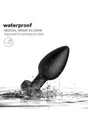 Telefon Kontrollü Titreşimli Anal Plug | APP Destekli & Su Geçirmez | 724Haz