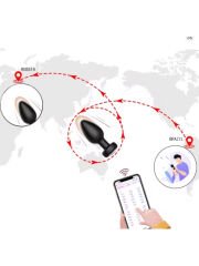 Telefon Kontrollü Titreşimli Anal Plug | APP Destekli & Su Geçirmez | 724Haz