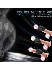 Şarjlı Yeni Nesil Teknolojik Penis Halkası | USB Şarjlı & 10 Modlu Titreşimli Performans | 724Haz