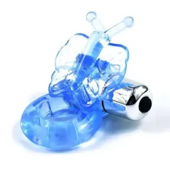 Butterfly Jelly Penis Halkası – Titreşimli & Kelebek Formlu | 724Haz