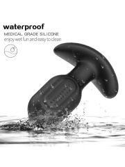 Sledgehammer Swing – Telefon Kontrollü Siyah Anal Plug | App İle Titreşim Kontrolü | 724Haz