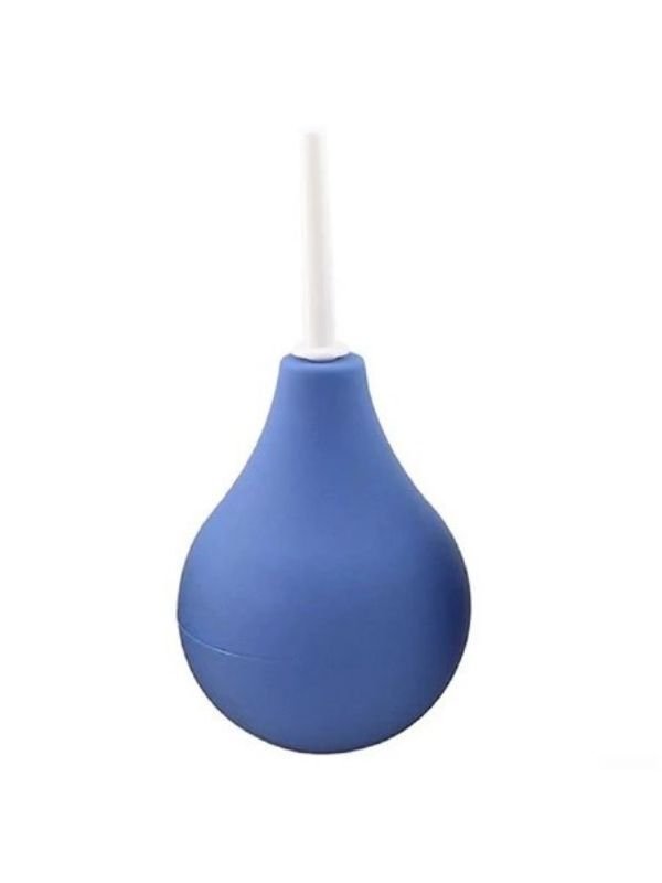 Mavi Anal Temizlik Pompası - Hijyenik ve Güvenli Duş