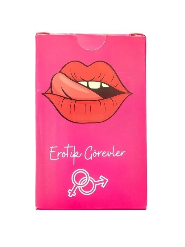 50 Parça Erotik Görev Kartları – Çiftler İçin Özel Oyun Seti | 724Haz