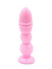 Anal Tıkaç - Karışık Renk, Büyük Boy Esnek Silikon (33x135mm)