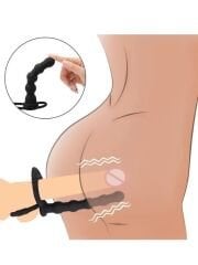 Anal Girişli Penis Halkası - Çift Yönlü Haz