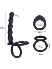 Anal Girişli Penis Halkası - Çift Yönlü Haz