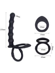 Anal Girişli Penis Halkası - Çift Yönlü Haz