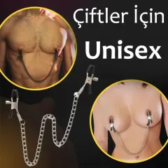 Zincirli Unisex Meme Kelepçesi – Ayarlanabilir & Şık | 724Haz