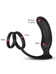 NOXXX Halo Penis Halkalı Prostat ve Şarjlı Anal Masaj Vibratörü