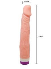 Censan 22cm Titreşimli Realistik Vibratör Penis