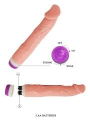 Censan 22cm Titreşimli Realistik Vibratör Penis