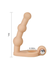 The Ultra Soft Bead | TPE Çift Penetrasyon & 10 Modlu Titreşimli Sleeve | 724Haz