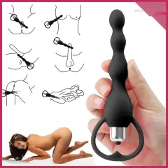 Smooth Boncuk Butt Plug – Şık & Kademeli Anal Uyarım | 724Haz