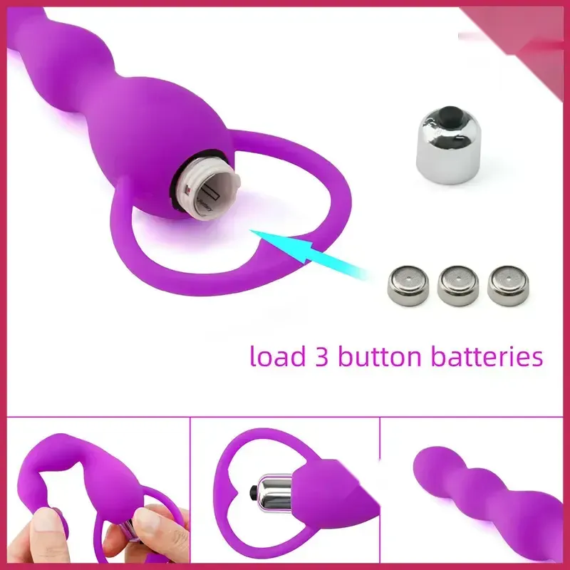 Smooth Boncuk Butt Plug – Şık & Kademeli Anal Uyarım | 724Haz