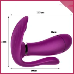 Athen Giyilebilir G-Spot Klitoris ve Anal Vibratör