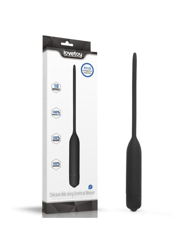 Silikon Titreşimli Üretral Dilatör | Suya Dayanıklı & Masajlı Uyarım | 724Haz