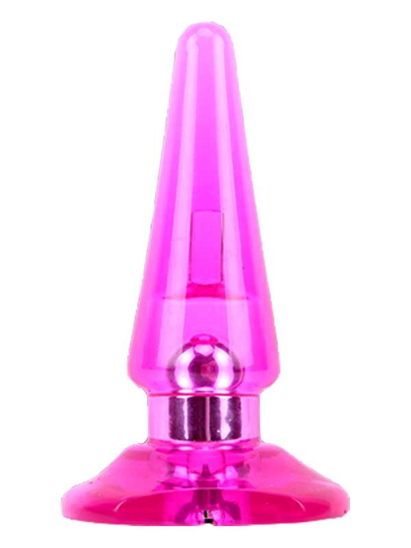 Hi Basic Titreşimli Anal Tıkaç - Pembe