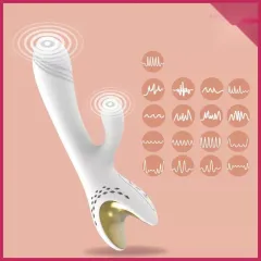 Dolce White 17 Fonksiyon Beyaz Soft Vibratör