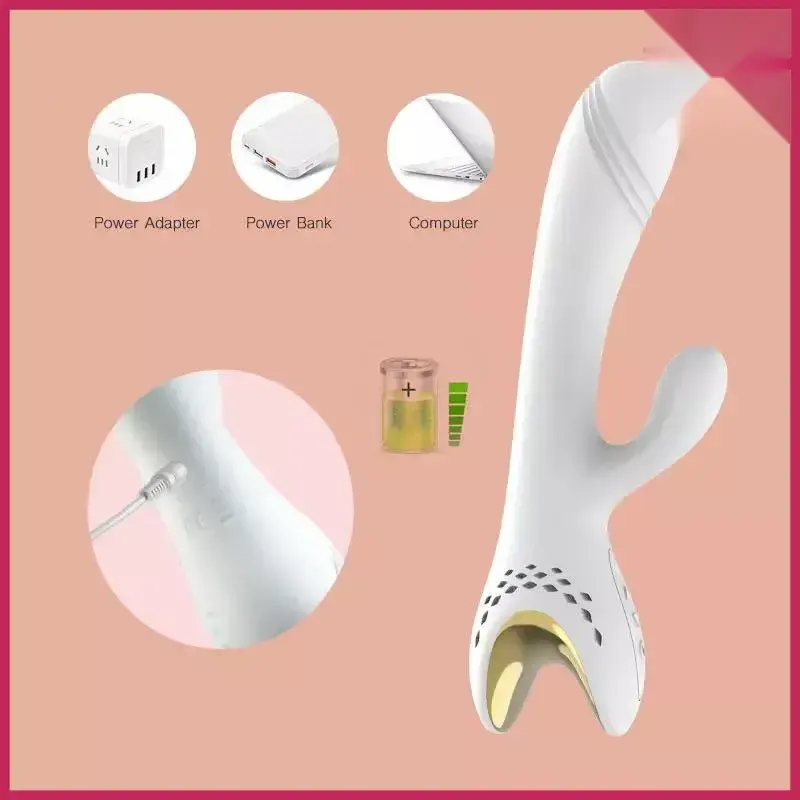 Dolce White 17 Fonksiyon Beyaz Soft Vibratör