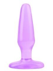 Hi-Rubber Şeffaf Jel Anal Tıkaç - Mor 14cm