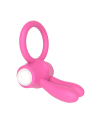 Power Clit Silikon Cockring | Titresimli & Suya Dayanıklı Penis Halkası | 724Haz