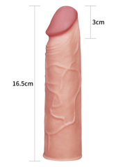 Pleasure X Tender Penis Sleeve – Kısaltılmış Form & Gerçekçi Doku | 724Haz