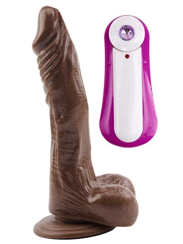 James Deen Swing Hareketli 21.5cm Zenci Vibratör