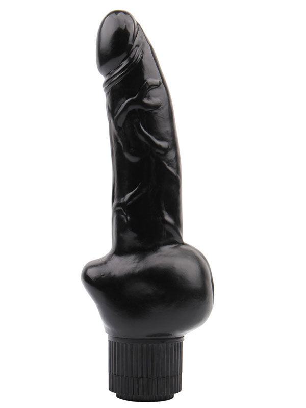 Rubicon Gerçekçi Zenci Vibratör | 19 cm, Ten Renkli, Esnek, Vantuzlu