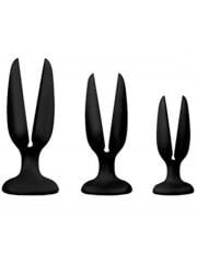 Triple Blaster Açılır 3'lü Anal Tıkaç Seti - Aşamalı Anal Keşif