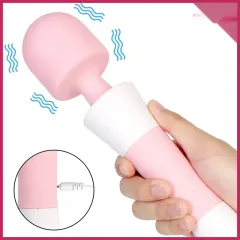 Magic Çift Taraflı Wand Vibratör – 10 Mod & Çift Uyarım | 724Haz