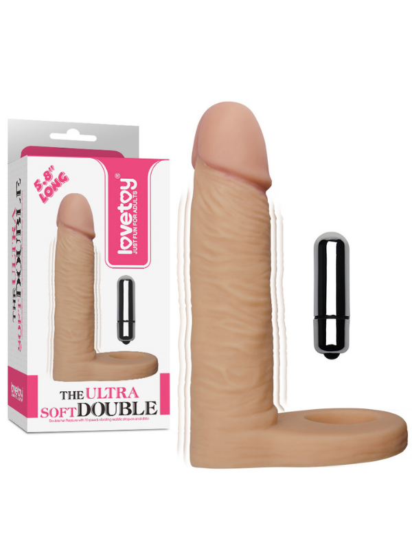 The Ultra Soft Double Vibrator | Çift Uçlu Titreşim & Yumuşak TPE Doku | 724Haz