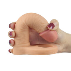 Pleasure-X Tender Double Penis Sleeve | Titreşimli & Uzatıcı | 724Haz