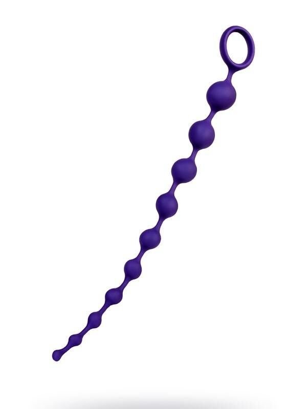 CENSAN Grape anal Zinciri silikon mor 35 cm