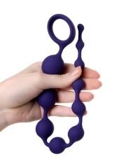 CENSAN Grape anal Zinciri silikon mor 35 cm