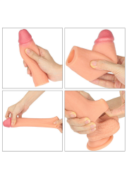Censan Add 1.5 İnç Revolutionary Silicone Nature Extender Penis Kılıfı