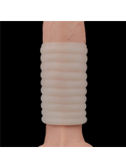 Vibrating Wave Knights Ring – Beyaz | Dolaşımı Destekler & Titreşimli Performans | 724Haz