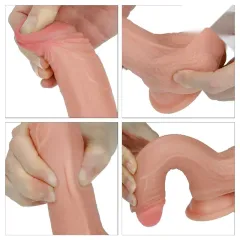 Lovetoy 18 cm Nature Cock Dildo – Gerçekçi & Çift Katman | 724Haz