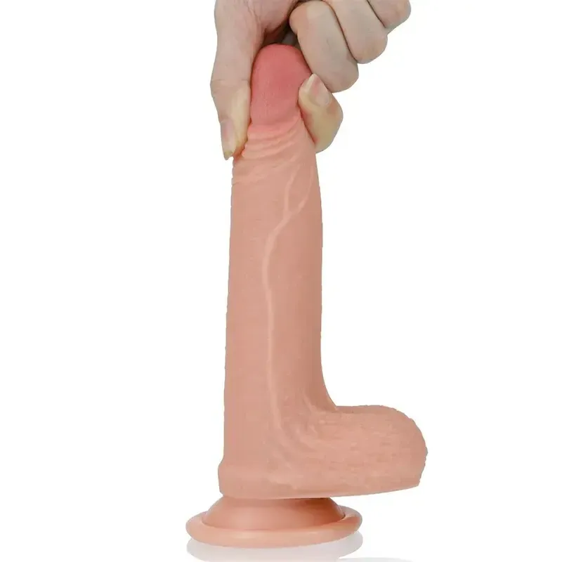 Lovetoy 18 cm Nature Cock Dildo – Gerçekçi & Çift Katman | 724Haz