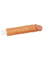 Pleasure x Tender Penis Sleeve – Kahverengi, Dolgunlaştırıcı Kılıf