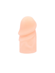 Over Long Sleeve 3 cm Dolgulu Realistik Penis Kılıfı | Esnek PVC Uzatma Sleeve | 724Haz